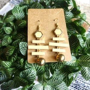 3/ $20 Gorgeous Handcrafted Wooden Earrings